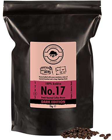 Cherry Storm - No. 17 (Dark Edition) - Espresso Coffee Beans - 1kg - 100% Arabica