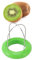 Outil de Trancheuse de Kiwi, éplucheur de Kiwi Portable 2 en 1 Éplucheur de Kiwi, éplucheur de Kiwi en Acier Inoxydable avec Poignée Facile à Saisir