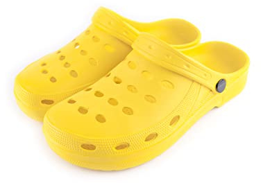 R-ISLAND Clogs Classic pour homme, EVA, imperméable,, citronier, 42 EU