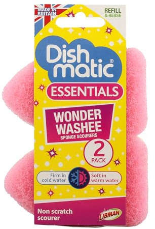 Dishmatic Wonder Washee Refills, Dual Action, Heat Sensitive, Pack of 3