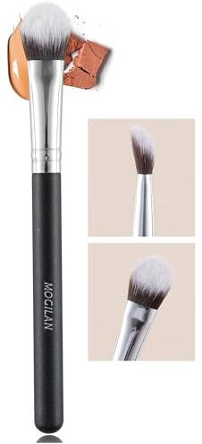 MOGILAN Concealer Brush Under Eye Kitten Paw Makeup Brush Soft Synthetic Bristles for Liquid Cream Powder Eye Concealer Eyeshadow Blending Covers Blemishes Imperfections & Dark Circles Face Brush 273