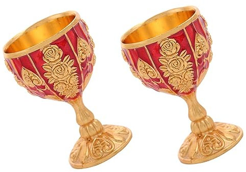 MAGICLULU 2 Copas De Vino Estilo Americano Perfectas Para Eventos y Restaurantes