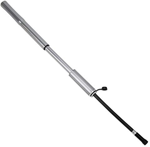 RASTKY Mini Gonfiatore per Pneumatici Pompa Ad Aria in Lega di Alluminio Pompa con Telaio Portatile per Uso di Emergenza per Valvole Presta (Ti colore)