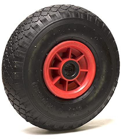 Roue Gonflable Diable 260 x 85 (3.00-4) alésage 20 mm roulement à Rouleaux
