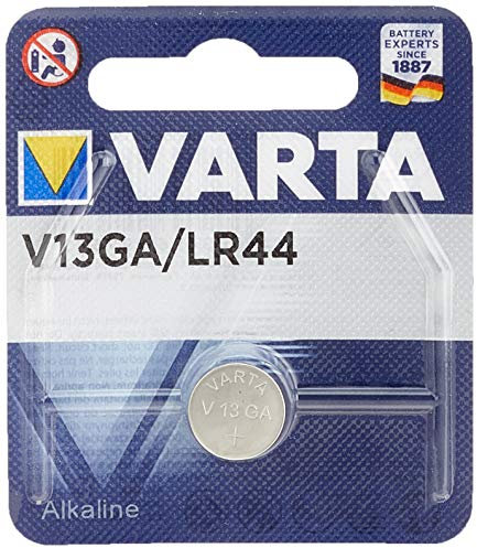 Varta V13GA LR44 Knopfzelle (5x Blister, 125mAh)