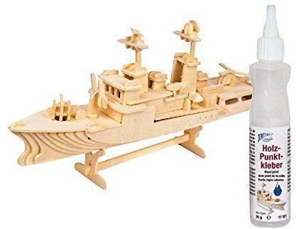 CREARTEC - Holzleim-Punktkleber - für feine und genaue Verklebungen im Modellbau - 90g - Made in Germany