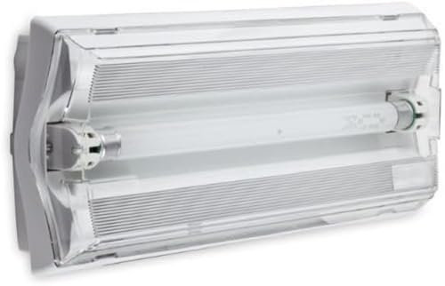 Beghelli EKOSTILE 8W IP40 SE 1N/RM - Plafoniera Emergenza 8 W, Multicolore