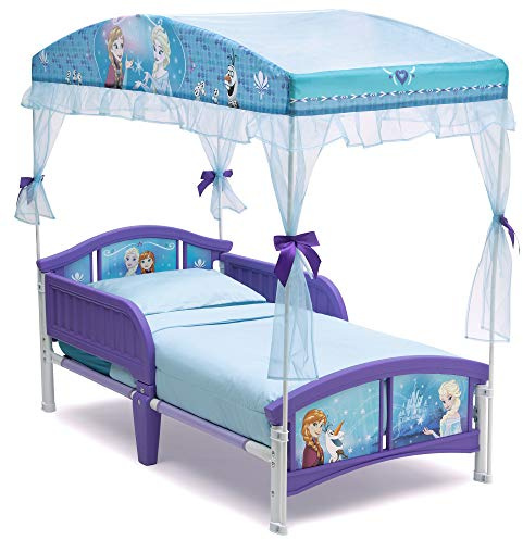 Delta Children Canopy Toddler Bed, Disney Frozen