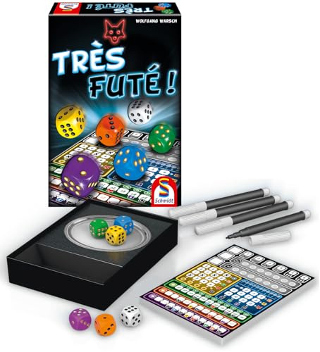 Schmidt Spiele- Très Futé Jouet, 8 ans ,88190, Multicolore