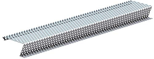 SAREI Haus- und Dachtechnik 4005461 Sarei Laubschutz für Dachrinnen, Aluminium-Natur, Richtgröße 100 (Ø 105 mm)