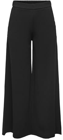 JACQUELINE de YONG Trousers Wide Black M 32 Black 1