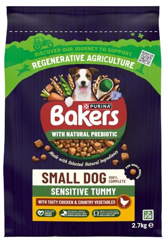 BAKERS Small Dog Sensitive Tummy Chicken Dry Dog Food 2.7kg