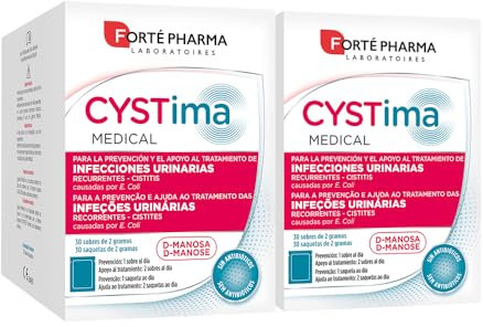 CYSTima Medical Con D-Manosa 60 sobres, Apoyo Sistema urinario en Cistitis
