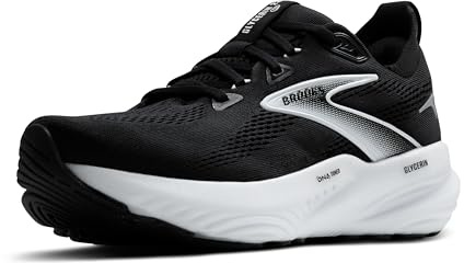 Brooks Women’s Glycerin 22 Neutral Running Shoe - Black/Grey/White - 9 Medium