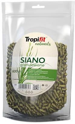 TROPIFIT Naturals Siano GRANULADO 600G - Comida para Conejos, Conejillos de Indias y Otros mamíferos pequeños y roedores