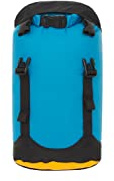 Sea to Summit eVac Compression Dry Bag, Waterproof Compression Sack, 5 Liter, Turkish Tile Blue