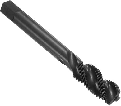 QUARKZMAN Spiral Flute Thread Milling Cutter 7/16-20 UNF 2B Machine Thread Milling Cutter Nitride Coated Screw Thread Repair Tool M2 High Speed Steel (HSS)