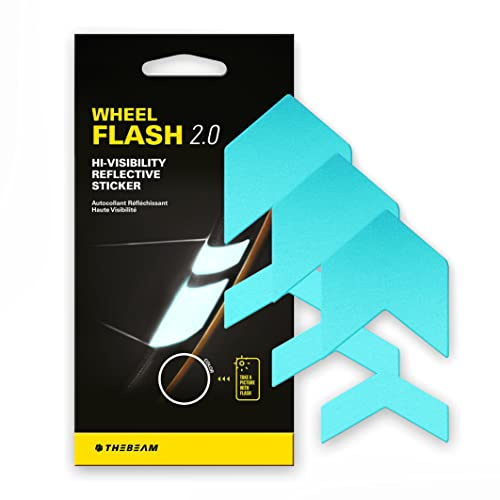 WHEEL FLASH 2.0 Aufkleber – blau