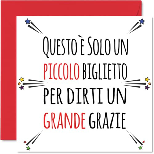 Stuff4 Biglietti di ringraziamento - Grande Grazie - Biglietti di ringraziamento per lui Lei Uomini Donne, Biglietto di apprezzamento sincero, 145 mm x 145 mm
