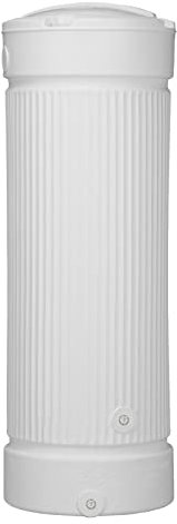 FLORANTIA Regentonne Säule White Water 500 Liter weiß