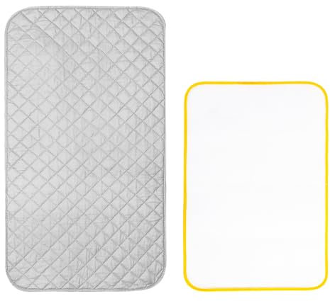 APOMOONS Telo per Stirare, Tappetino da Stiro, Telo Stiro da Tavolo, Accessorio Utile per Stirare Capi, Trapuntare E Cucire, Un Ottimo Compagno per I Tuoi Viaggi