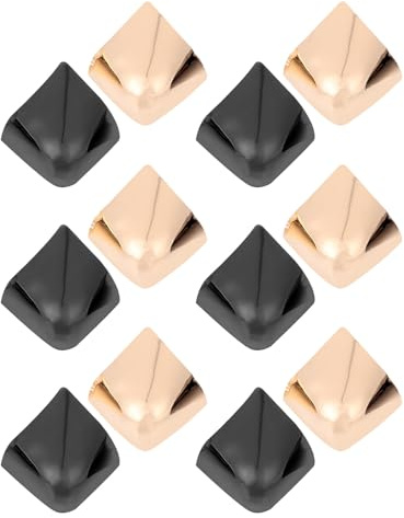 ifundom 6paia Protezioni per Punta di Scarpe e Talloni in Metallo Coperture Protettive Antiusura per Tacchi Alti Accessori Protettivi Invisibili Punta Fine per Calzature