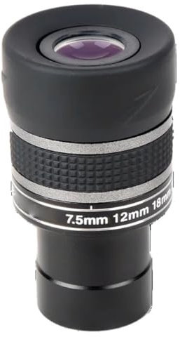 Ocular de Zoom Continuo Aumento 7,5-22,5 mm Accesorios Gran 1,25 Piezas para telescopio astronómico