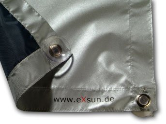 eXsun Dachfenster-Sonnenschutz für Velux & Roto | Fenster Hitzeschutz ohne Bohren mit Saugnäpfen | Made in Germany | Leichter & blickdichter Fenster-Sichtschutz | Verdunklungsrollo