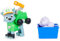 PAW PATROL 6065254, Big Truck Pups, Rocky Action-Figur mit Rettungsdrohne zum Anheften, Kabine als Hauptquartier und tierischem Freund, Kinderspielzeug