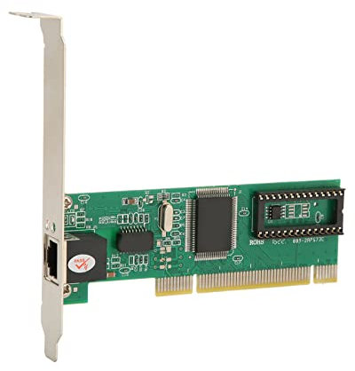 PCI Express Netzwerkkarte, PCIe Ethernet Adapter 1 Port 10 100 1000Mbps Gigabit Ethernet PCI E Netzwerkkarte LAN Adapter für 2000 XP Vista 7 8 8.1 10 (32 64 Bit) für Linux