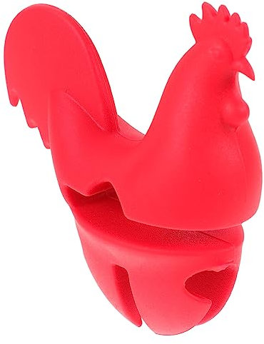 BIUDECO Kochstopper Aus Silikon Zum Schutz Vor Überlauf Dekorativer Cartoon-Heber Für Küche Praktisches Hilfsmittel Zum Halten Von Deckeln Offen