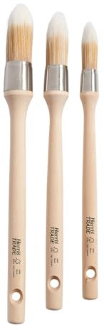 Harris Trade Lot de 3 pinceaux Ronds