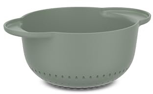 Mepal - Passoire Chef it - Évacuation facile - Base antidérapante pour plus de stabilité - Passe au lave-vaisselle - Cuisine accessoires - 1500 ml - Nordic sage