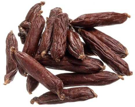 Dei NATURE Salsicce di agnello,scatola da 200 pezzi-snack naturale per cani