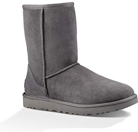 UGG Damen CLASSIC SHORT II Classic Boot, GREY, 42 EU