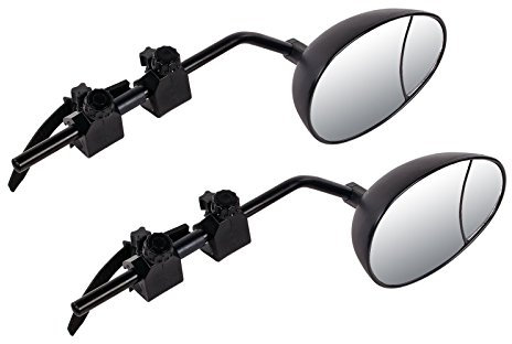 Caravanspiegel universal Wohnwagenspiegel 2er Set, 12,5x18 cm, 250 Gramm