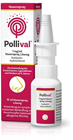 Pollival® Nasenspray - Die schnelle und starke Abwehr bei akuten Allergiebeschwerden, 10ml