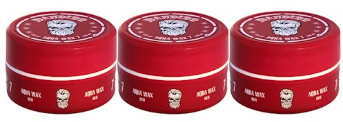 Bandido Aqua Hair Wax Nr.1-8 Matt Fiber Haarwachs Haar Styling Wachs Herren Haargel 150ml Gel Wax (3x 150ml, Nr.7)
