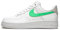 Nike Unisex Air Force 1 '07 Turnschuh, White Green Glow Lt Bone White, 39 EU