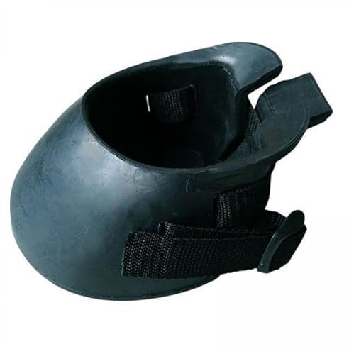 Amagogo 4X Hufstiefel Aus Gummi, Langlebig, Tragbar, Schützen, Dick, rutschfest, Pferdeschutz für Trainingsteile