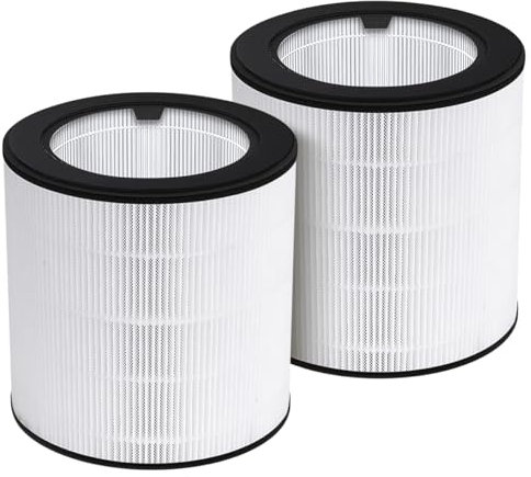 YanBan 2pcs Replacement Filter Compatible with Philips 800 Series AC0820/30 AC0820/10 AC0830/10 AC0819/10 Air Purifiers, Air Purifier Filter FY0194/30