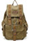 Gootium Herren/Damen Canvas Wanderrucksack 21101 - armygreen