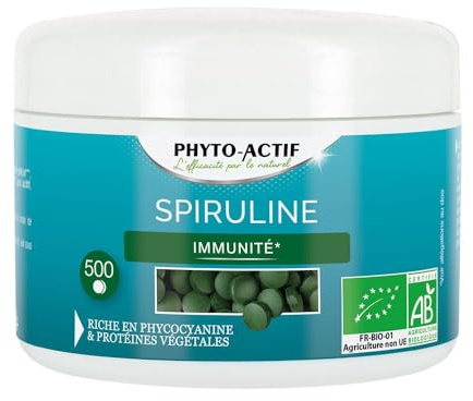 Spiruline ecocert 500 compresse