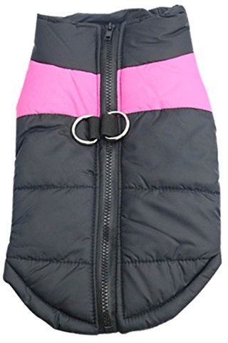 Idepet Abrigo aprueba de Agua de Perro para Invierno Ropa para Perros pequeños medianos y Grandes Mascotas Tallas S M L XL XXL 3XL 4XL 5XL