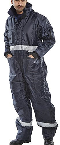 COLDSTAR FREEZER COVERALL NAVY BLUE S