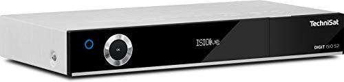 TechniSat DIGIT ISIO S2 - HD Sat-Receiver mit Twin-Tuner (HDTV, DVB-S2, PVR Aufnahmefunktion via USB oder im Netzwerk, Smart-TV, CI+, HDMI, App-Steuerung, UPnP-Livestreaming) silber