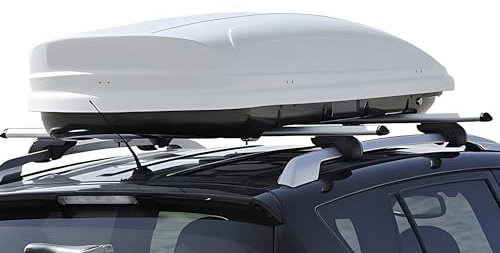 Dachbox 460 Liter Auto-Dachkoffer abschließbar VDP-MAA460 Weiss