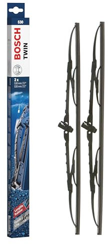 Bosch Scheibenwischer Twin 530, Länge: 530mm/530mm – Set für Frontscheibe