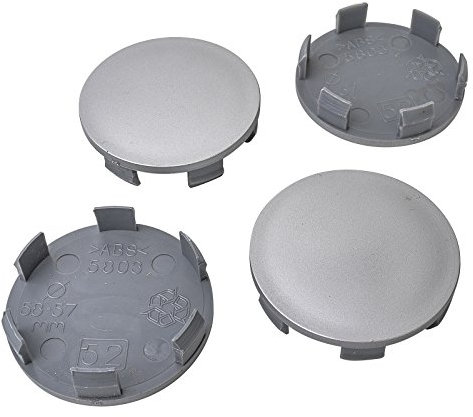 4x Nabenkappen 58 mm / 56,5 mm Nabendeckel Universal Kappen 58,0/56,5 mm Deckel Felgendeckel