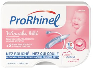 Prorhinel Ergonomic Baby Fly, Safe and hygienic, Reduces The Risk of sinusitis and Ear infections, Made in France